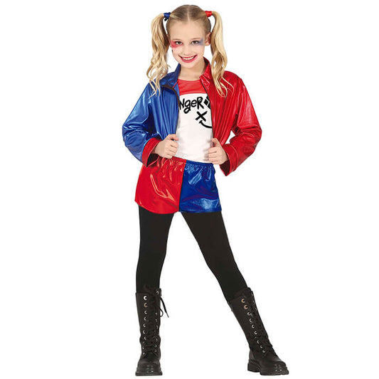 Cooles Harley Kostüm für Mädchen