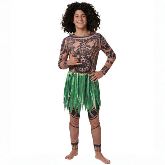 Maui-Inselkrieger-Kostüm für Herren