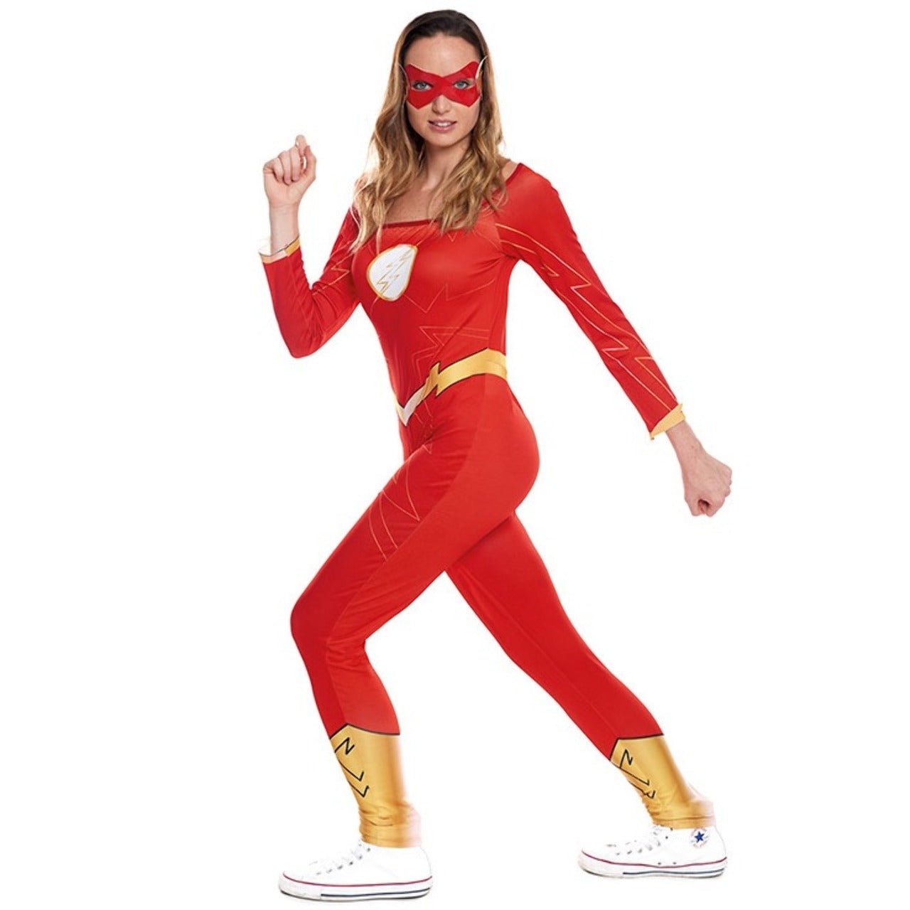 Flash Heroine Kostüm für Damen