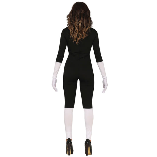 Schwarze Spider-Heldin Kostüm für Damen