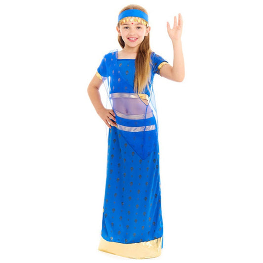 Hindu-Naira-Kostüm für Mädchen