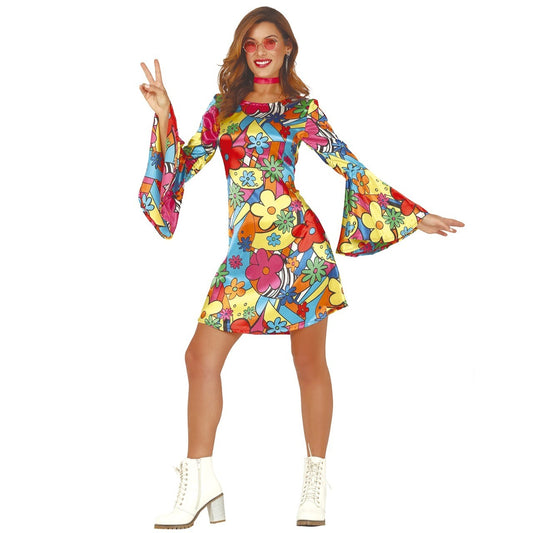 Hippie- Frieden Kostüm für Damen