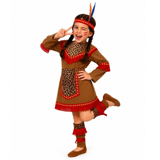 Comanche-Indianerin-Kostüm für Babys