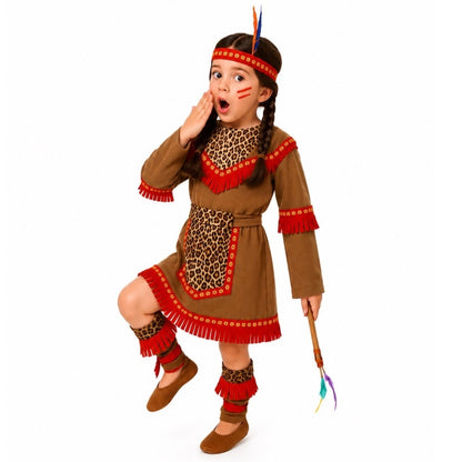 Comanche-Indianerin-Kostüm für Babys