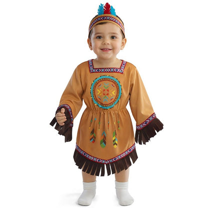 Indianerin-Kostüm für Baby