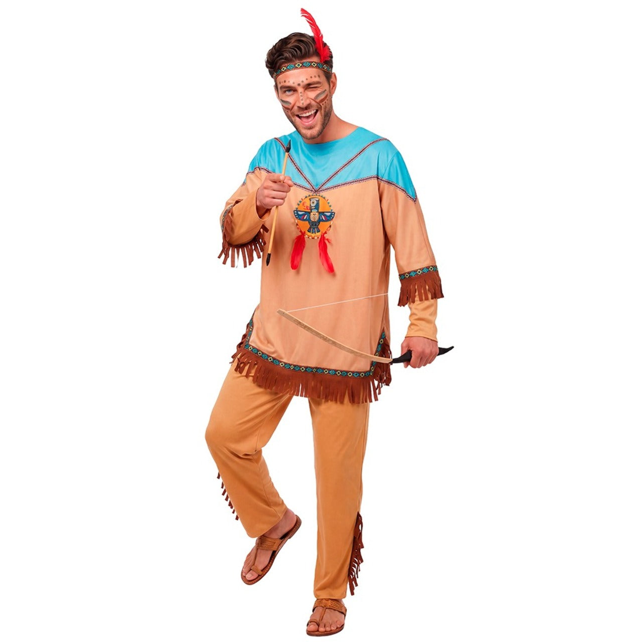 Makah-Indianerkostüm für Herren