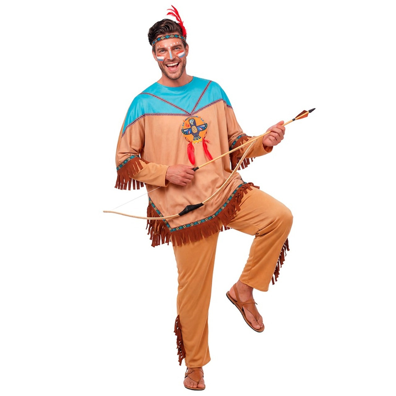 Makah-Indianerkostüm für Herren