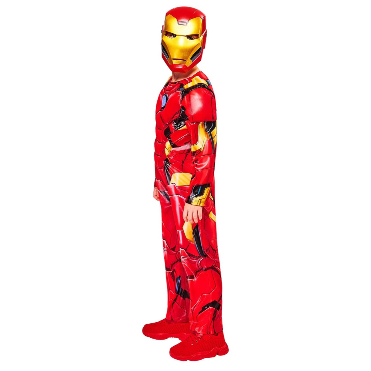 Iron Man™ Black Line Kinderkostüm