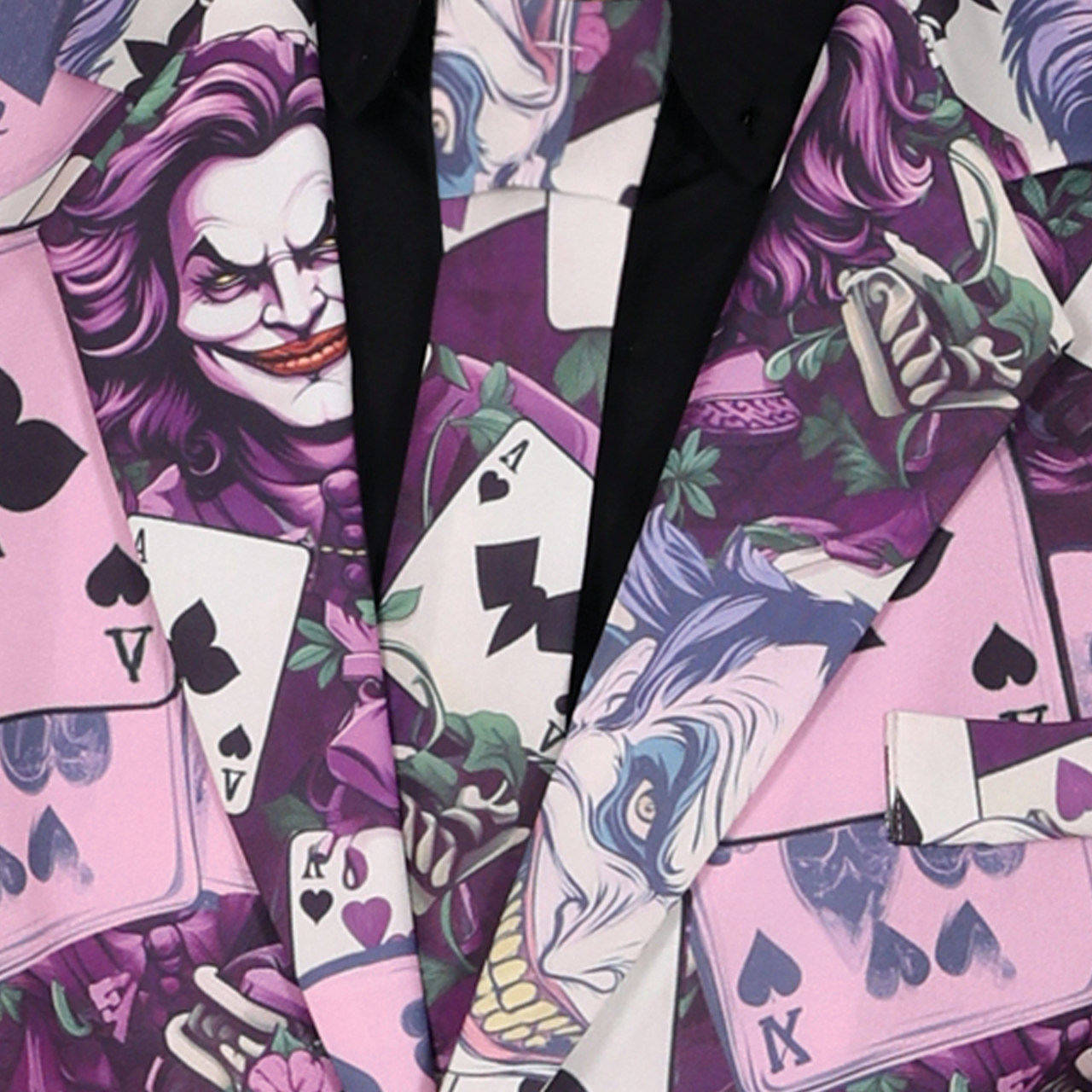Joker Kartenanzug Kostüm für Herren