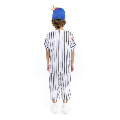 Zombie-Baseballspieler-Kostüm für Kinder