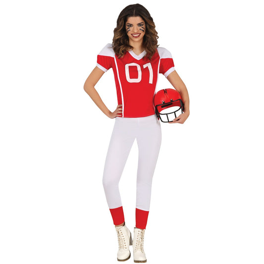 Rugbyspielerin Eco Kostüm für Damen