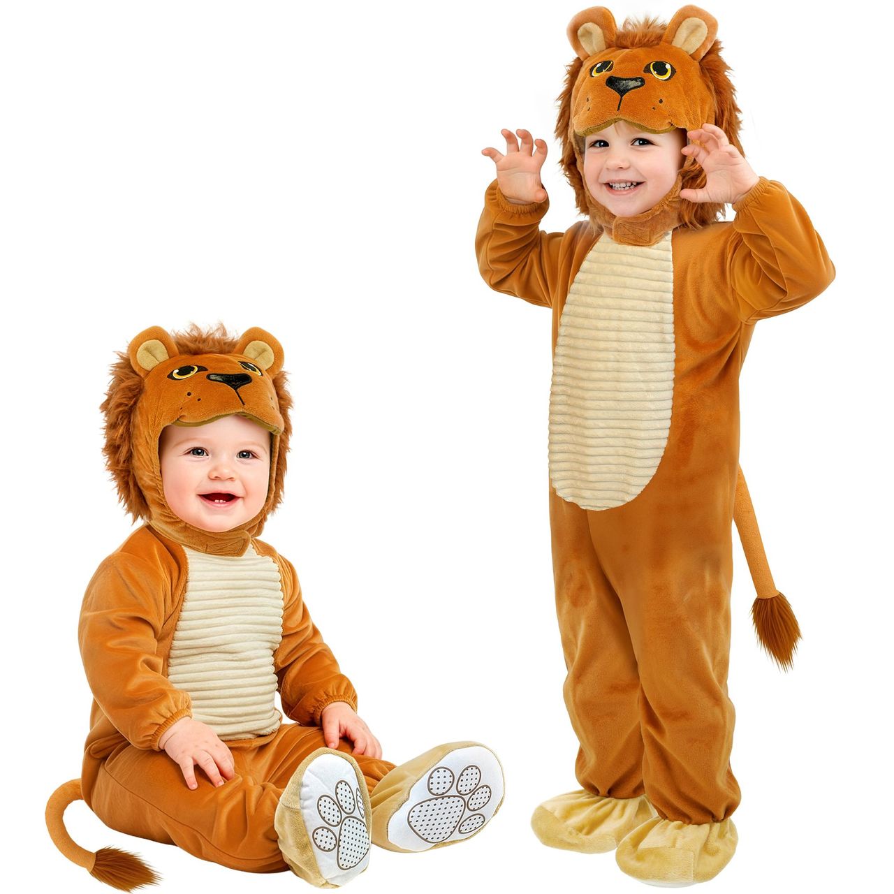 Weiches Löwen-Kostüm für Baby