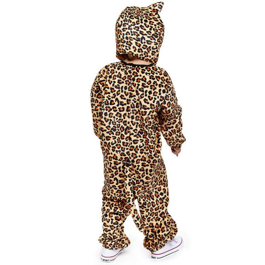 Leoparden-Schnurrbart Kostüm für Kinder