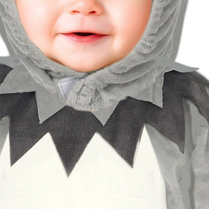 Graues Wolfskostüm für Baby