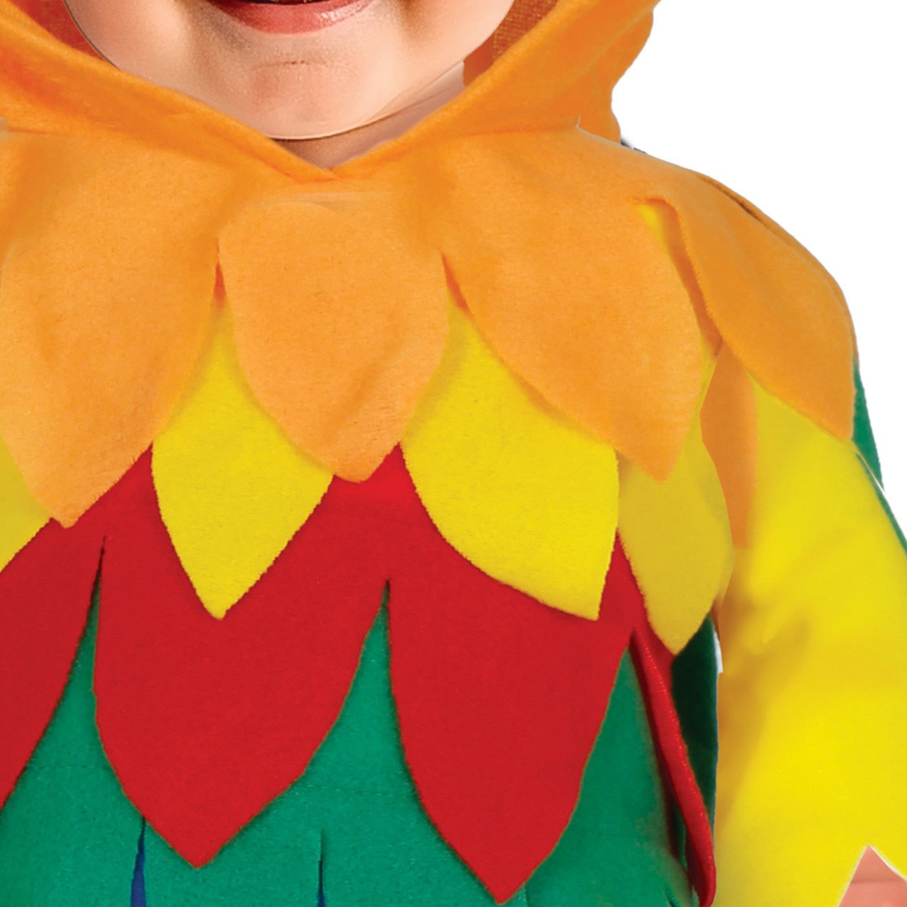 Buntes Papagei Kostüm für Baby