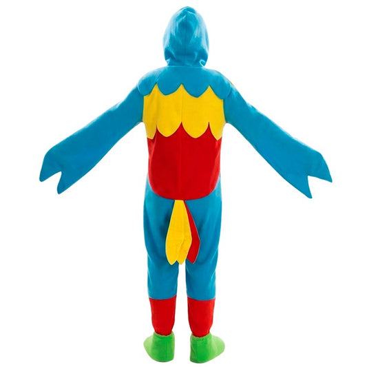 Buntes Papagei-Kostüm für Kinder
