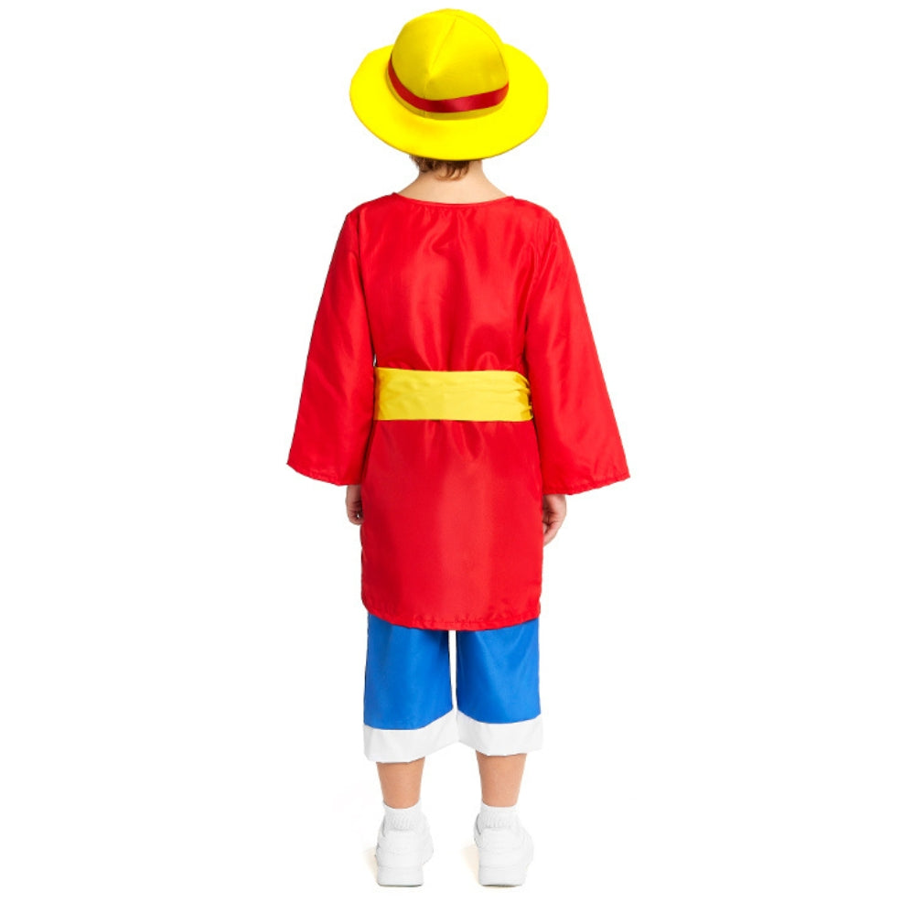 Luffy-One-Piece-Abenteurer-Kostüm für Kinder