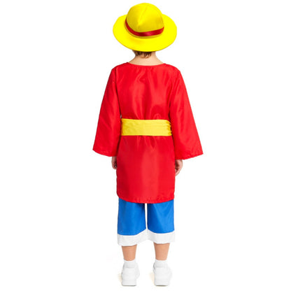 Luffy-One-Piece-Abenteurer-Kostüm für Kinder