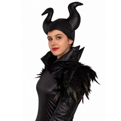 Maleficent-Federkostüm für Damen
