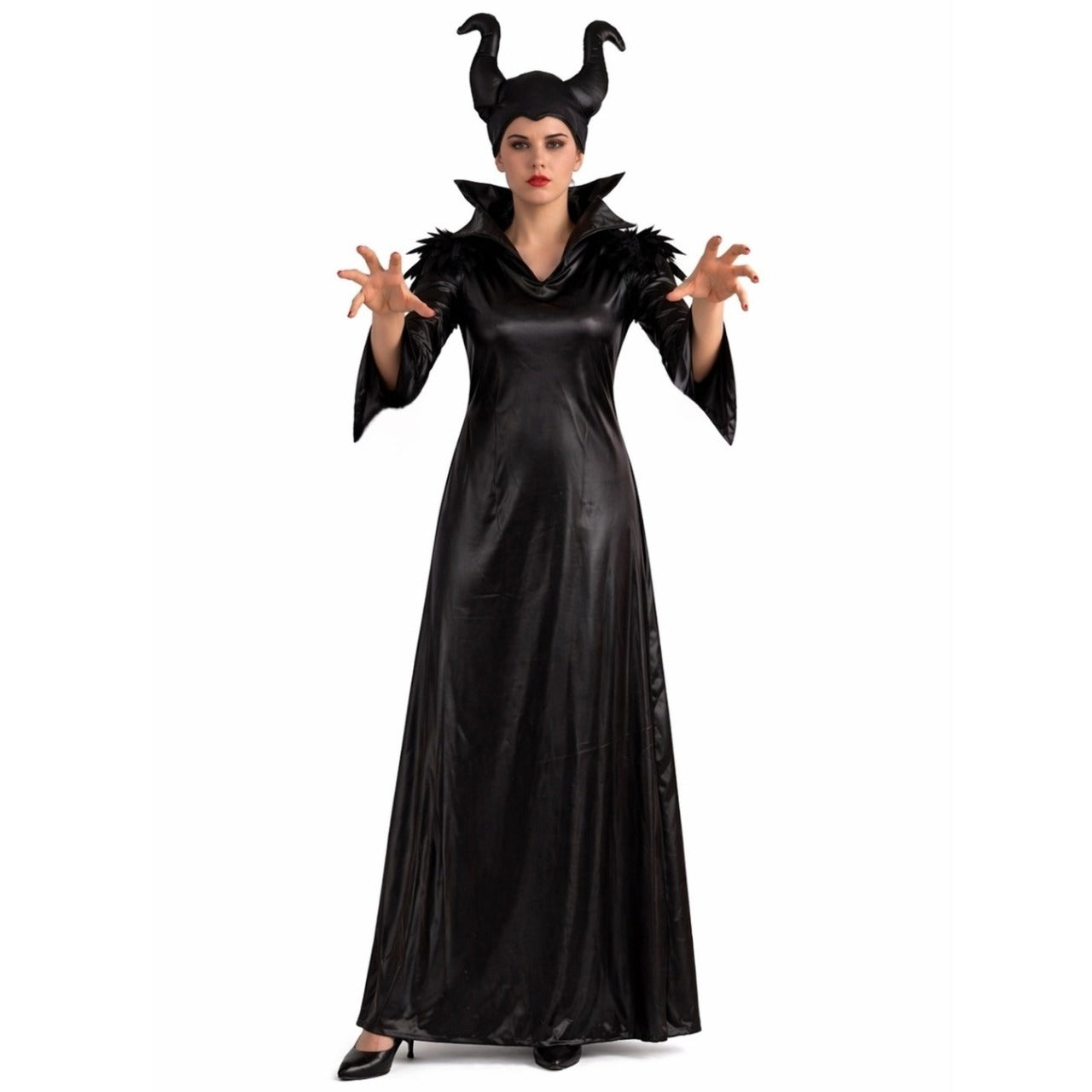 Maleficent-Federkostüm für Damen