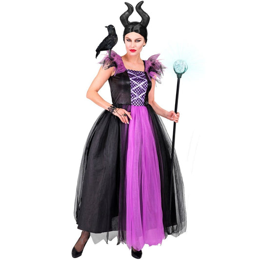 Maleficent-Tüll Kostüm für Damen