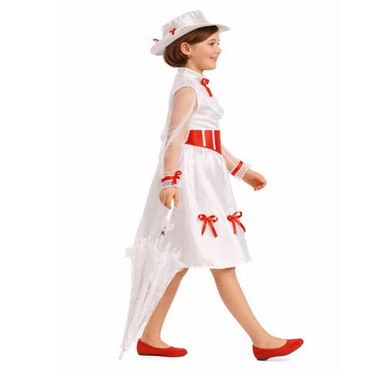 Kindermädchen Poppins Magic Kostüm für Mädchen