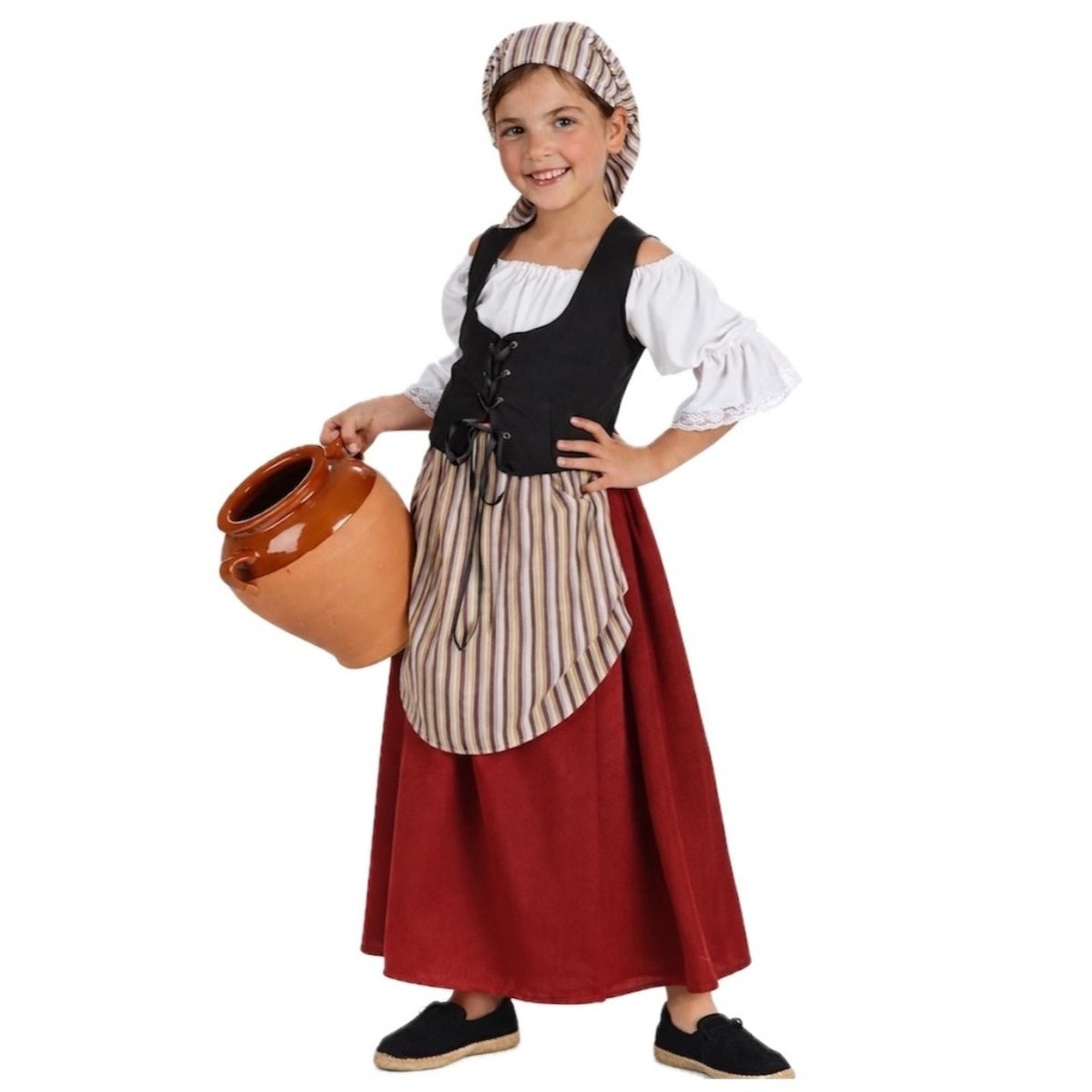 Gastwirtin Kostanze Kostüm für Mädchen