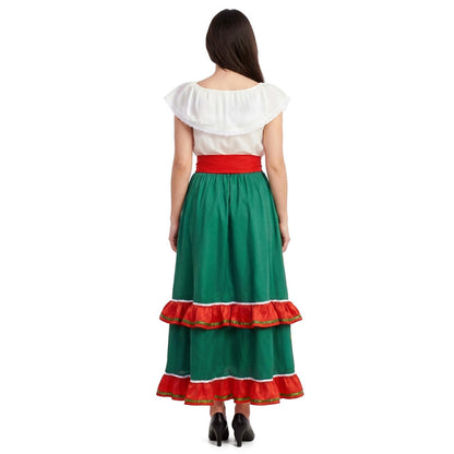 Mexikanisches Nayeli-Kostüm für Damen