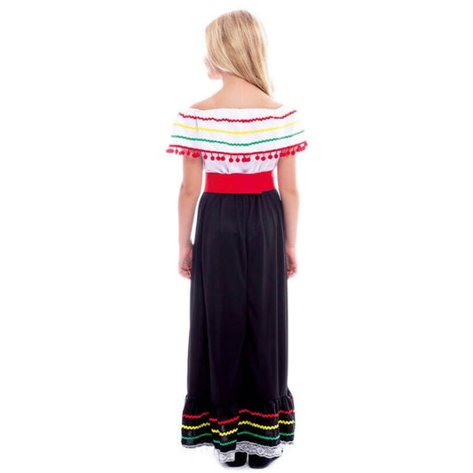 Mexikanisches Valentina-Kostüm für Mädchen