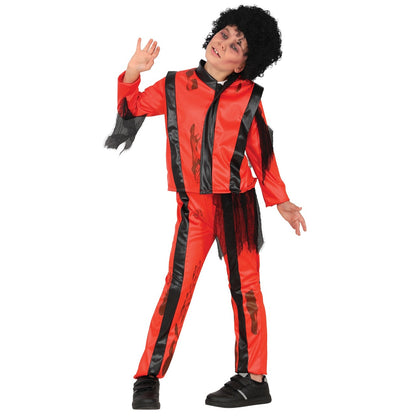 Michael Jackson Zombie Kostüm für Kinder