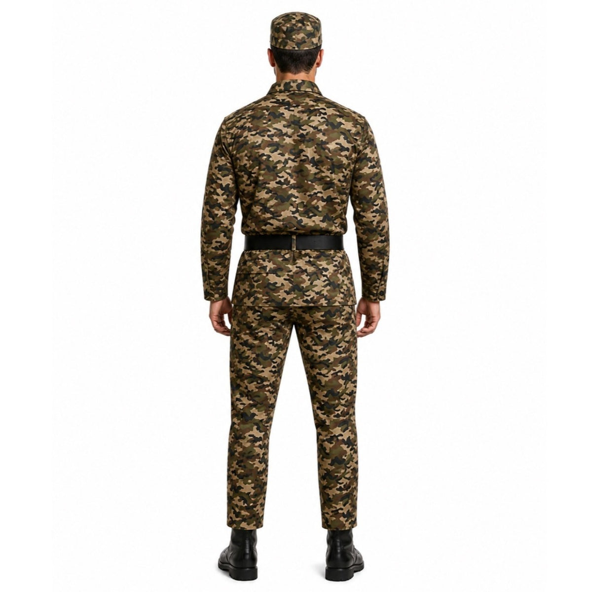 Camouflage-Soldatenkostüm für Erwachsene