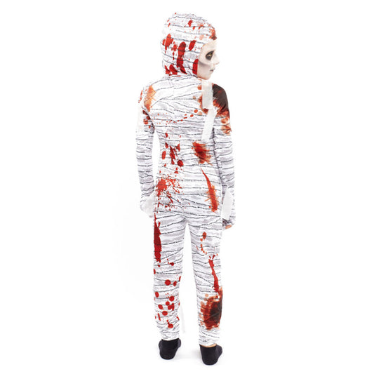 Blutige Mumien-Kostüm für Kinder