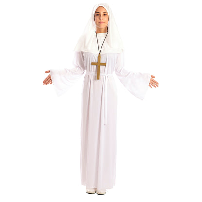 Novizin Nonnen Kostüm für Damen
