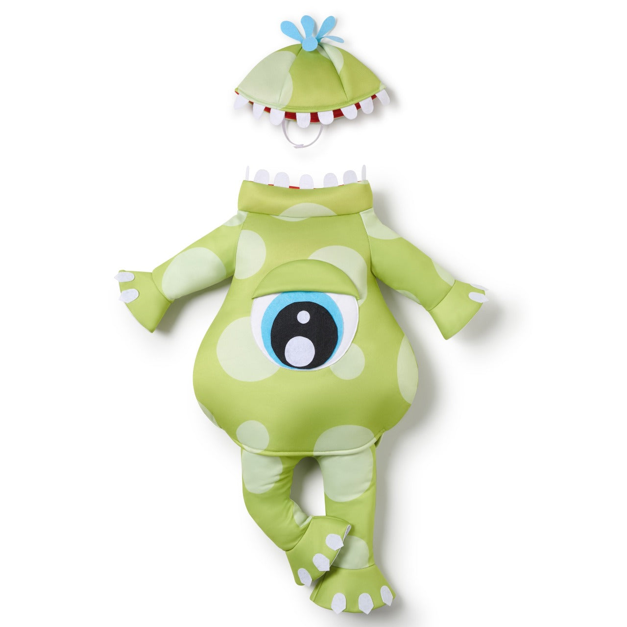 Alien-Monster-Mike-Kostüm für Babys
