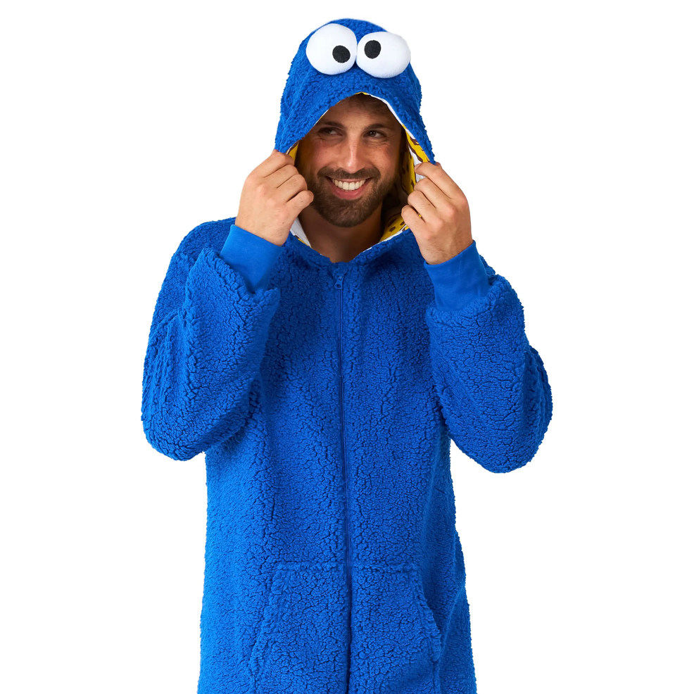 Monster-Keks-Sesamstraße™ Kostüm für Erwachsene