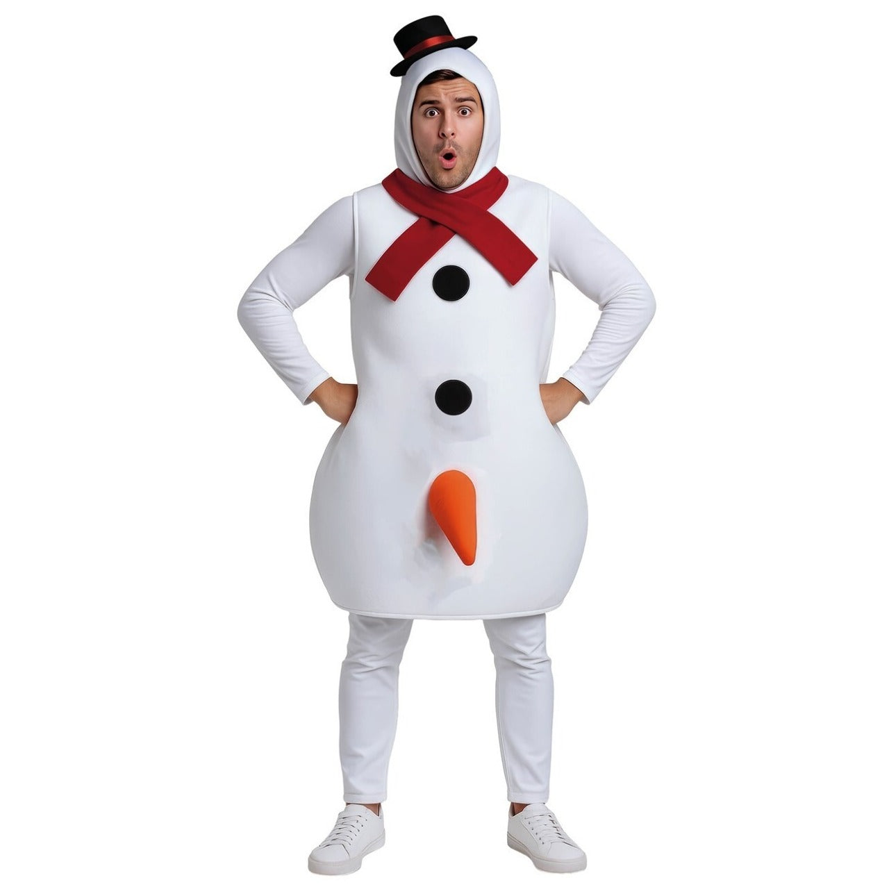 Geiles Schneemann-Kostüm für Erwachsene