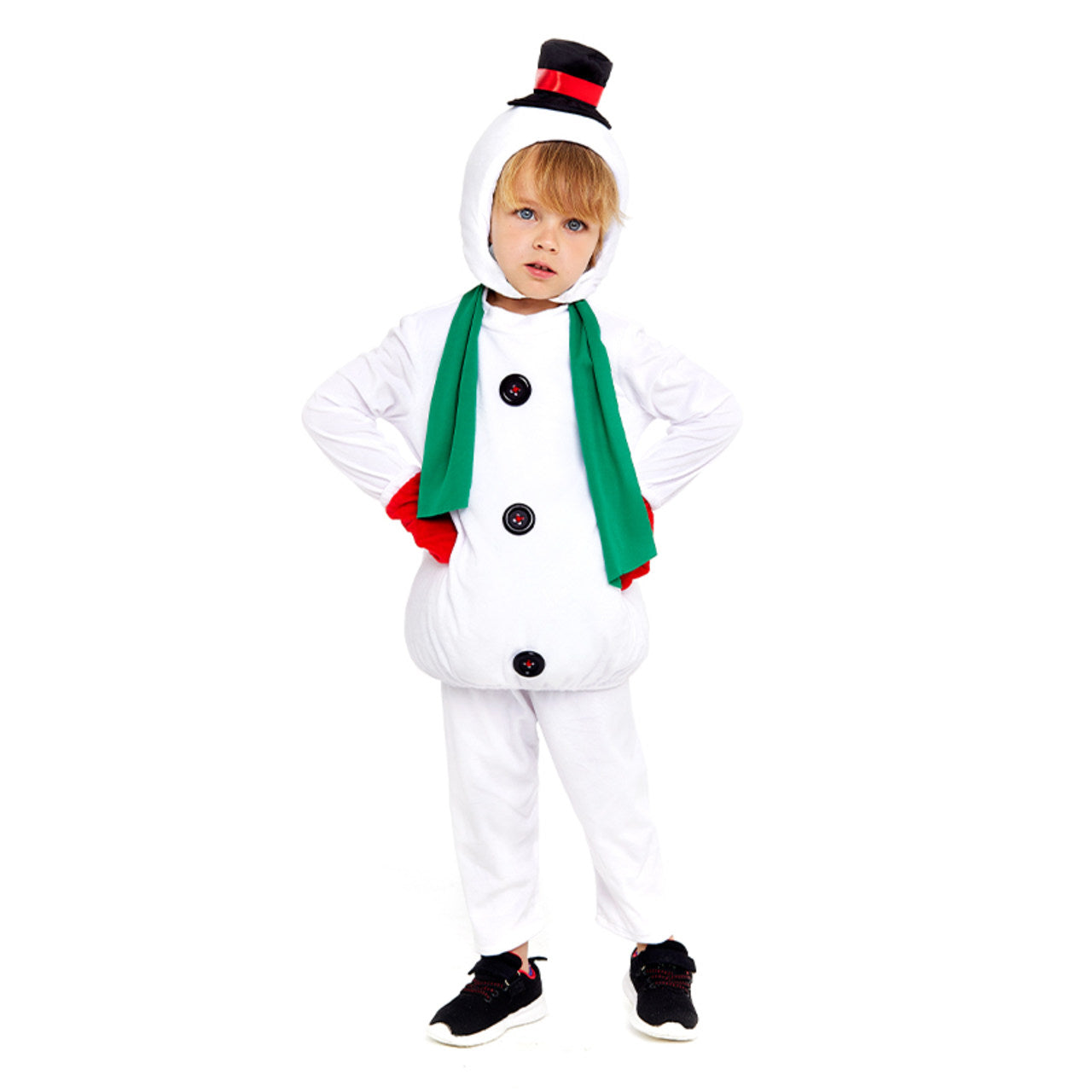Klassisches Schneemann-Kostüm für Kinder