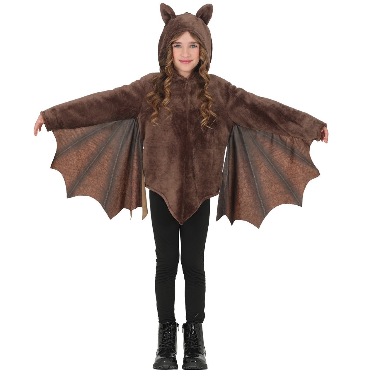 Braunes Fledermaus-Kostüm für Kinder