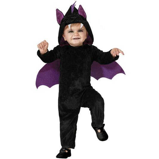 Lila Fledermauskostüm für Baby