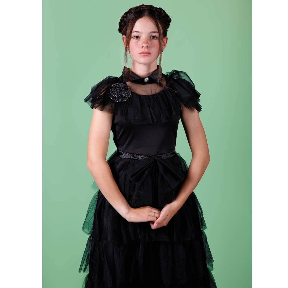 Gruseliges Mädchen Ballkleid Eco Kostüm für Damen