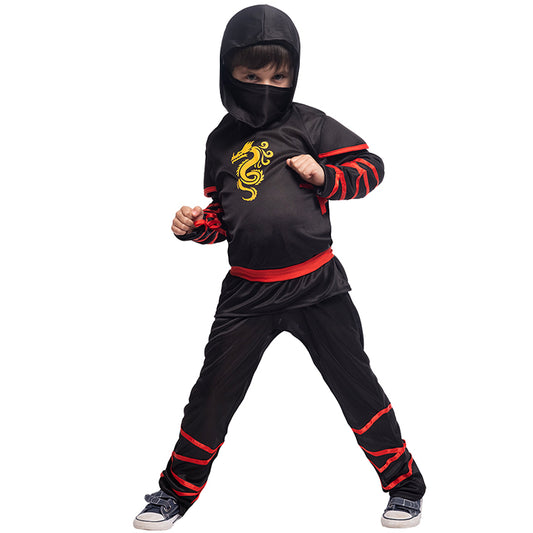 Ninja-Glow Kostüm für Kinder