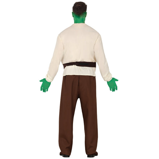 Klassisches Grüner Oger Kostüm für Herren