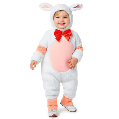 Schaf Kostüm mit Schleife für Babys