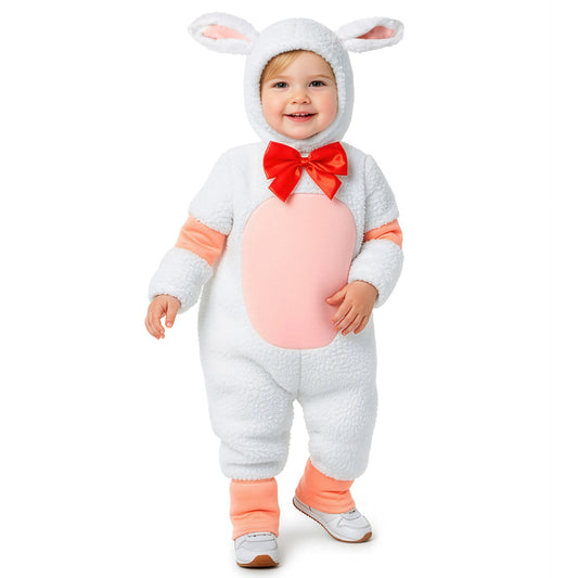 Schaf Kostüm mit Schleife für Babys