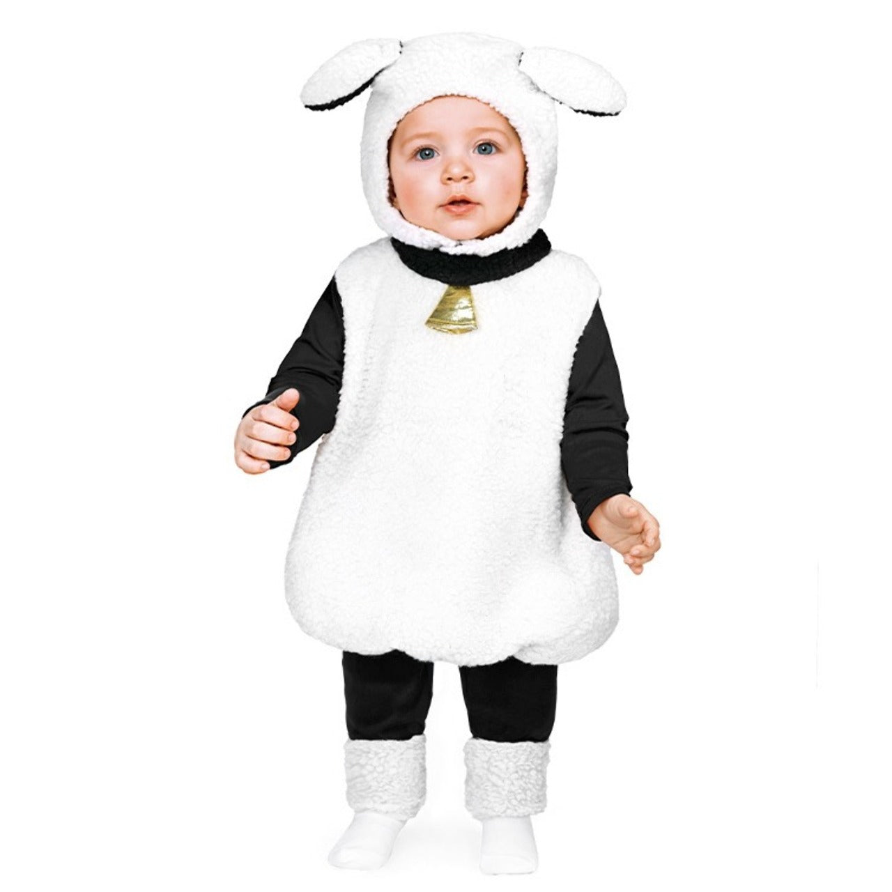 Flauschiges Schaf-Kostüm für Baby