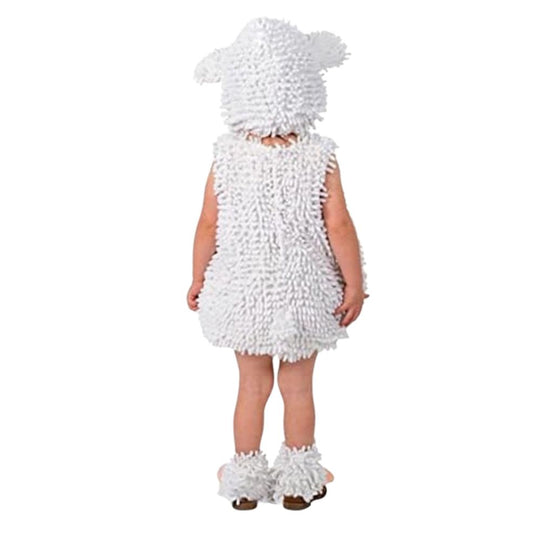 Lockiges Schaf-Kostüm für Baby