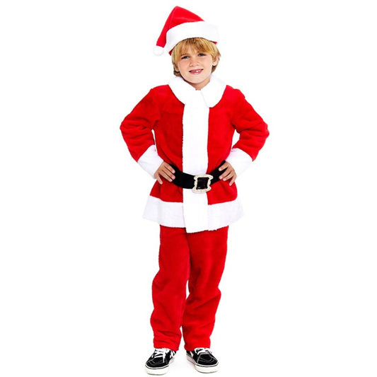 Premium-Weihnachtsmann-Kostüm für Jungen