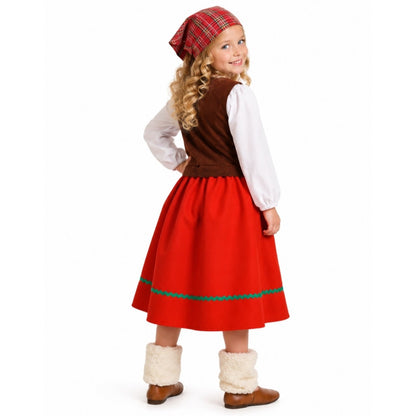 Asturische-Hirtin-Kostüm für Baby