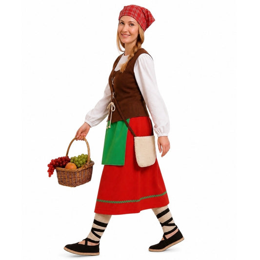 Asturische-Hirtin-Kostüm für Damen