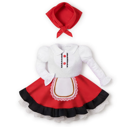 Traditionelles Schäferin Kostüm für Babys
